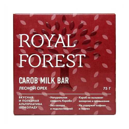 Шоколад Royal Forest Лесной орех 75 г в МЕТРОНОМ
