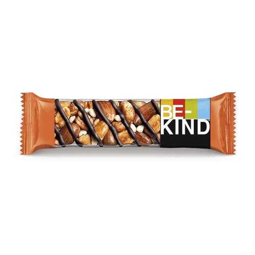 Арахисово-миндальный батончик BE-KIND с медом и горьким шоколадом 40 г в МЕТРОНОМ