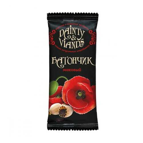 Батончик Dainty & Viands Маковый, 40 гр в МЕТРОНОМ