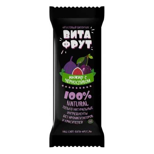 Батончик фруктовый Витафрут с инжиром и черносливом 30 г в МЕТРОНОМ