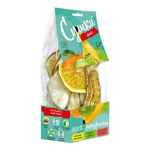 Чипсы фруктовые Биопродукты сушки микс 30 г в МЕТРОНОМ