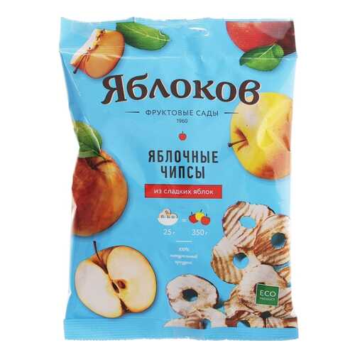 Чипсы фруктовые Мультяша из сладких яблок в МЕТРОНОМ