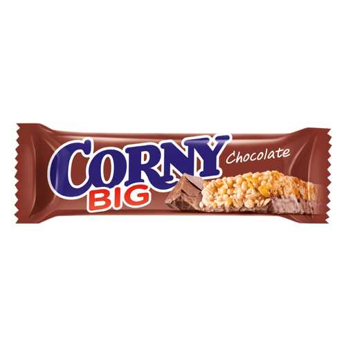 Corny BIG Злаковая полоска с арахисом и молочным шоколадом 24 штуки по 50г в МЕТРОНОМ
