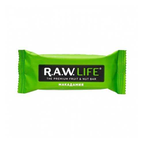 Орехово-фруктовый батончик R.A.W. LIFE макадамия 47 г в МЕТРОНОМ