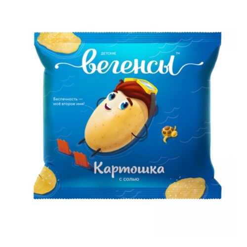 Снеки Вегенсы детские картофель с морской солью в МЕТРОНОМ