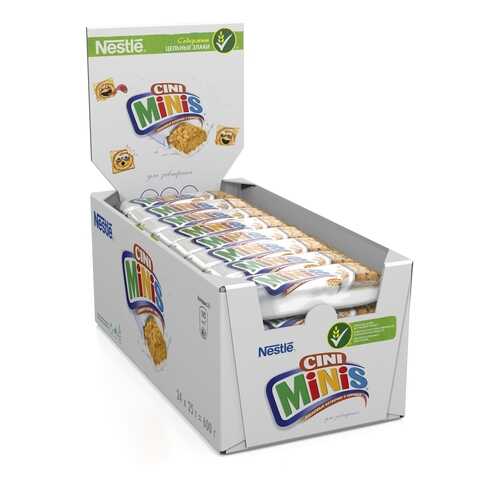 Злаковый батончик Nestle Cini Minis с корицей 24 шт по 25 г в МЕТРОНОМ