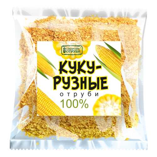 Сибирские отруби Сибирская клетчатка кукурузные натуральные 180 г в МЕТРОНОМ