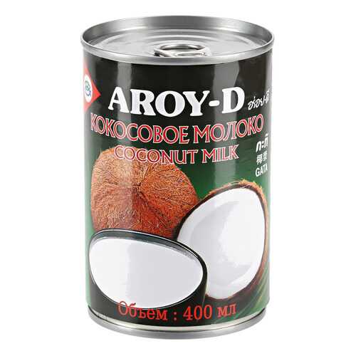 Кокосовое молоко Aroy-D 60% 400 мл в МЕТРОНОМ