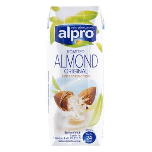 Напиток миндальный Alpro обогащенный кальцием и витаминами 250 мл в МЕТРОНОМ