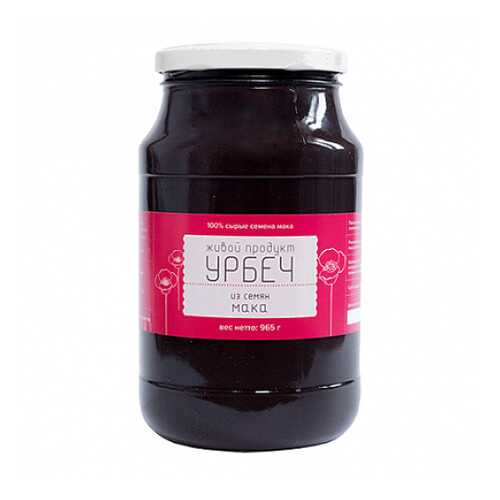Урбеч из семян мака Живой продукт 965 г в МЕТРОНОМ