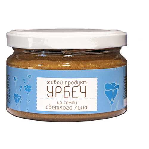Урбеч из семян светлого льна Живой продукт 965 г в МЕТРОНОМ