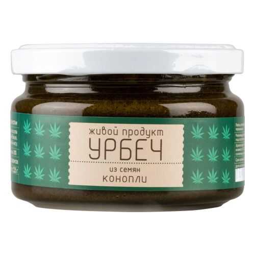 Урбеч Живой продукт из семян конопли 225 г в МЕТРОНОМ