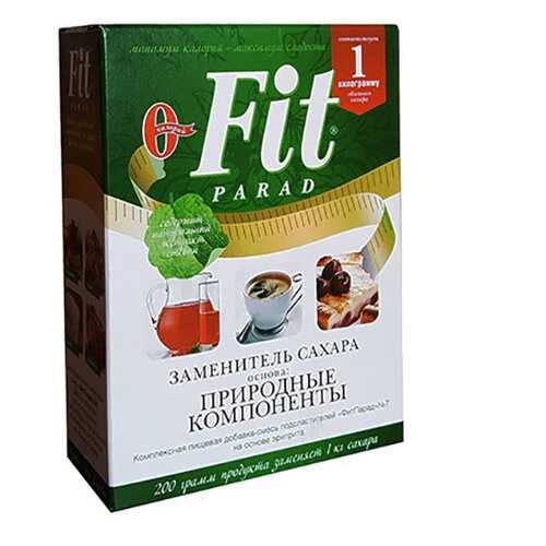 Заменитель сахара Fit Parad на основе эритрита и стевии №7 в МЕТРОНОМ