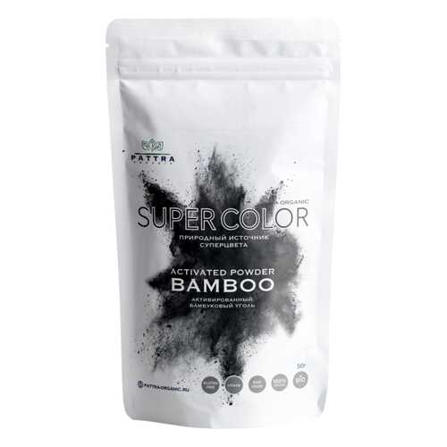 Бамбуковый уголь Pattra Organic Black bamboo 50 г в МЕТРОНОМ
