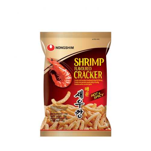 Чипсы Nongshim креветочные острые 75 г в МЕТРОНОМ