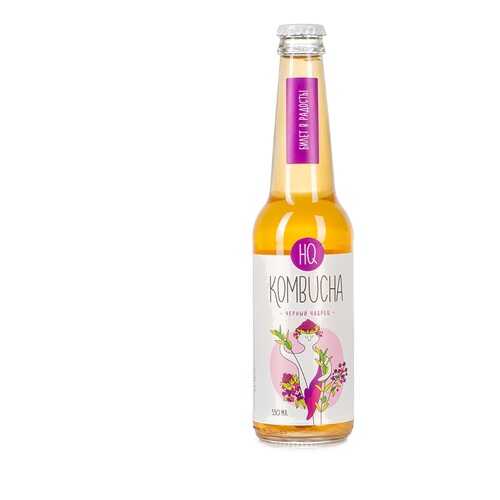 Комбуча Черный с чабрецом HQ Kombucha 330 мл, Россия в МЕТРОНОМ