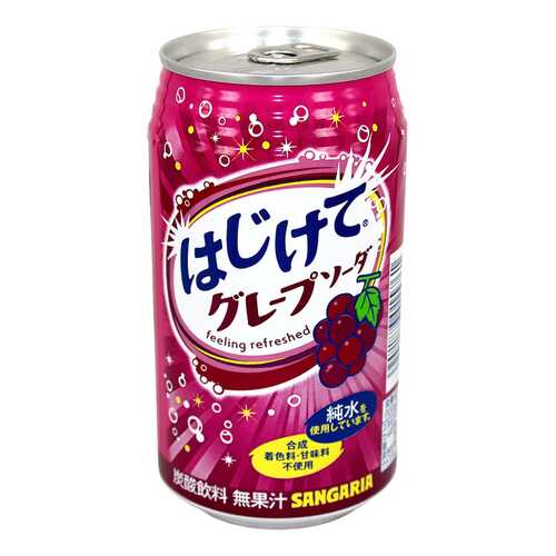 Напиток Sangaria grape со со вкусом винограда жестяная банка 0.35 л в МЕТРОНОМ