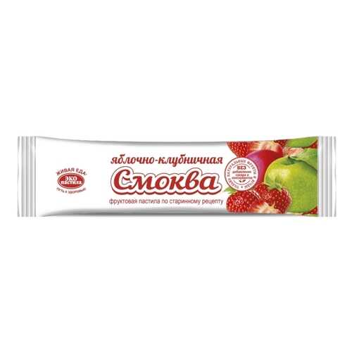 Пастила Смоква фруктовая яблочно-клубничная 30 г в МЕТРОНОМ