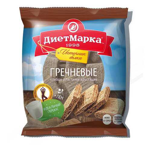 Хлебцы-мини пластинки ДиетМарка гречневые 50 г в МЕТРОНОМ