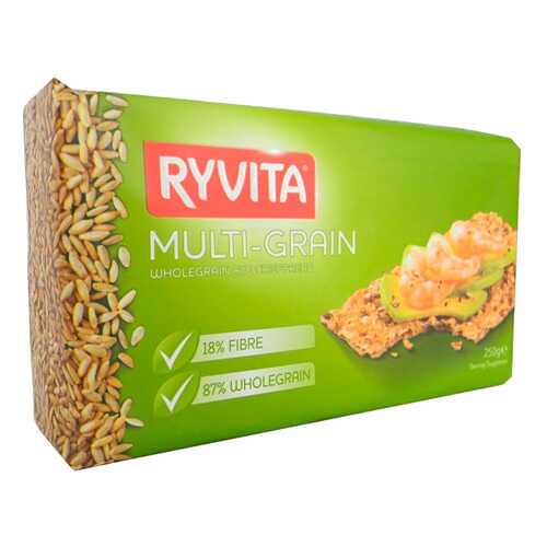 Хлебцы Ryvita Многозерновые из цельного зерна multi-grain 12 штук в МЕТРОНОМ