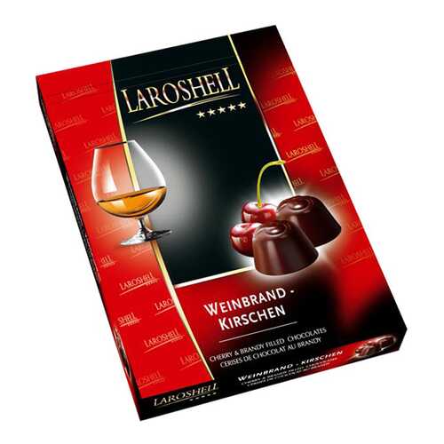 Конфеты Aro laroshelL бренди и вишня шоколадные с начинкой 150 г в МЕТРОНОМ