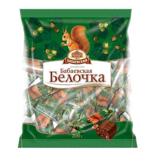 Конфеты Бабаевские белочка 200 г в МЕТРОНОМ