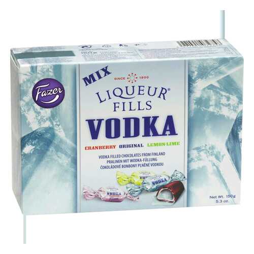 Конфеты Fazer vodka mix 150 г в МЕТРОНОМ