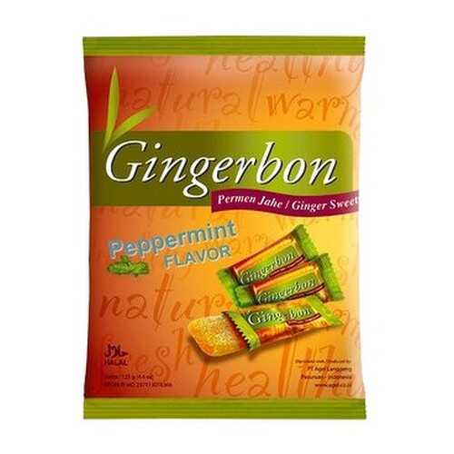 Конфеты имбирные GingerBon с мятой, жевательные 125 г в МЕТРОНОМ