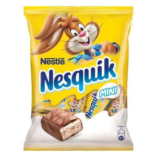 Конфеты Nestle nesquik мини 186 г в МЕТРОНОМ