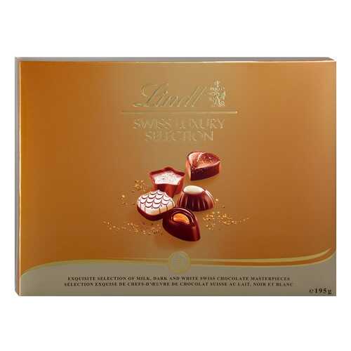 Набор шоколадных конфет Lindt Swiss Luxury ассорти 195 г в МЕТРОНОМ