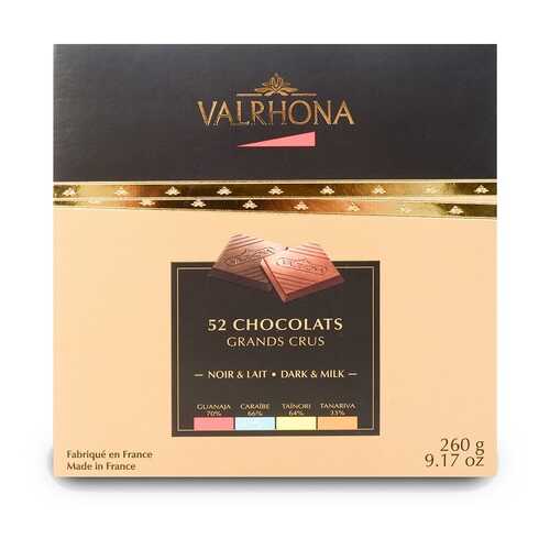 Шоколадный набор Valrhona Ассорти 260 г карре Франция в МЕТРОНОМ