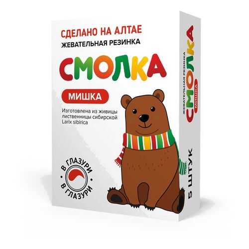 Смолка Мишка в глазури 5 шт в МЕТРОНОМ