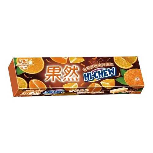 Жевательные конфеты Morinaga Hi-chew апельсин-мандарин 50 г в МЕТРОНОМ