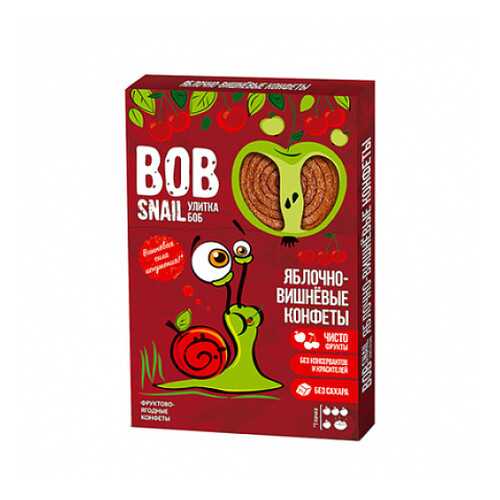 Конфеты яблочно-вишневые Bob Snail 60 г в МЕТРОНОМ