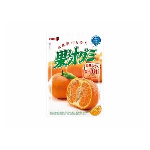 Мармелад Meiji апельсин и мандарин с коллагеном 51 г в МЕТРОНОМ