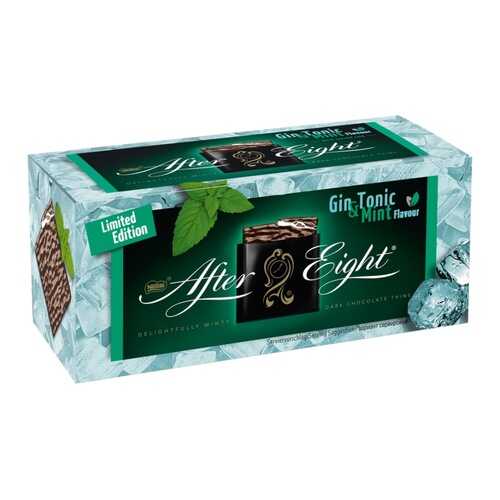 AFTER EIGHT Шоколадные конфеты с помадной начинкой со вкусом Джин-тоник и мята 200г в МЕТРОНОМ