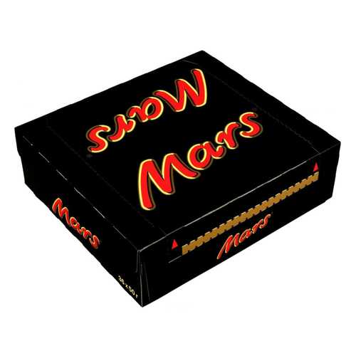 Батончик Mars шоколадный 50 г 36 штук в МЕТРОНОМ