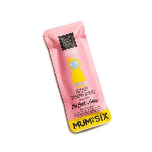 Гречишный шоколад Nature’sownfactory & МUMofSIX банан и клубника 20 г в МЕТРОНОМ
