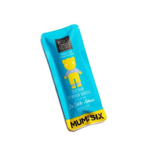 Гречишный шоколад Nature’sownfactory & МUMofSIX белый 120 г в МЕТРОНОМ