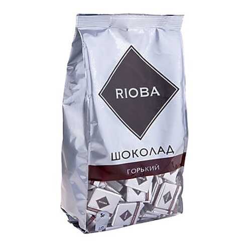 Шоколад горький Rioba мини 72% 145 штук 800 г в МЕТРОНОМ