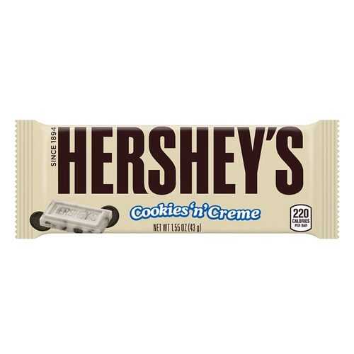 Шоколад Hershey`s cookies n creme bar 43 г в МЕТРОНОМ