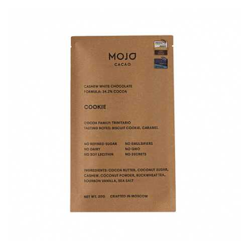 Шоколад кешью с гречишным чаем Cookie Mojo Cacao 20 г в МЕТРОНОМ