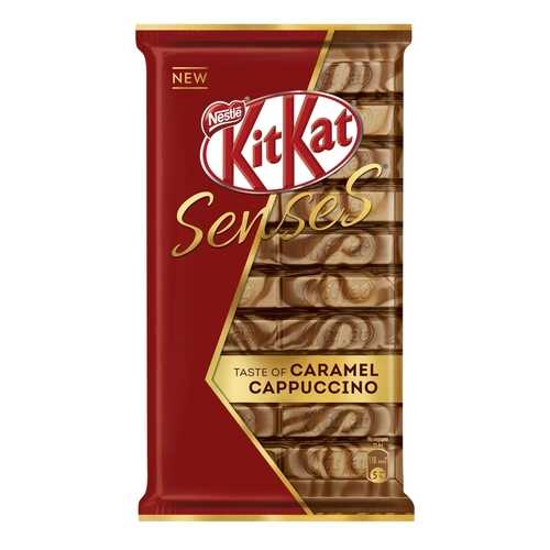 Шоколад Kit-Kat senses со вкусом капучино и карамели с хрустящей вафлей 112 г в МЕТРОНОМ