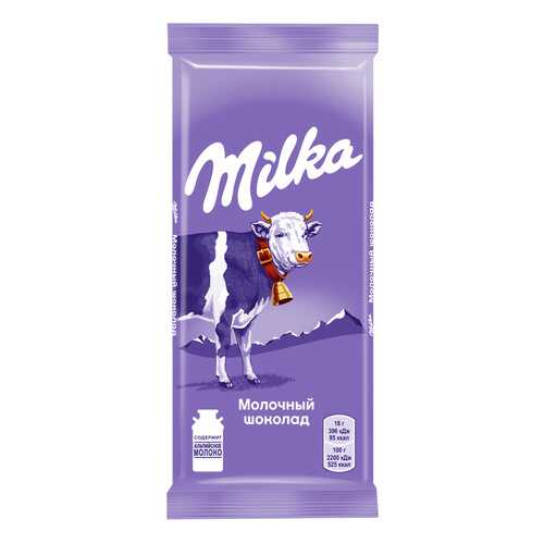 Шоколад MILKA молочный 90г*5 шт в МЕТРОНОМ