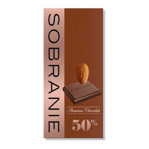 Шоколад темный Sobranie с орехами в МЕТРОНОМ