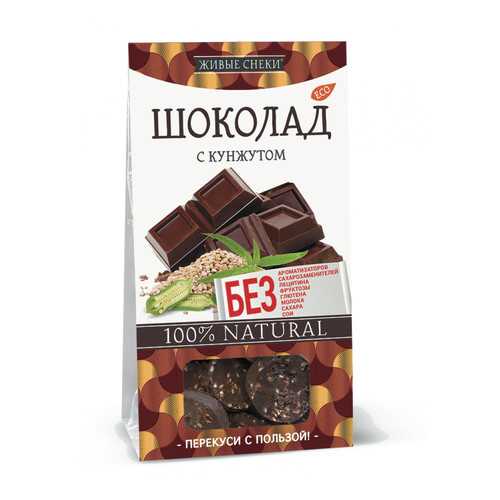 Шоколад Живые снеки с кунжутом 4*100 г в МЕТРОНОМ