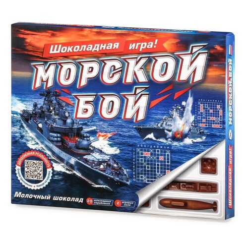 Шоколадная игра Вкусные идеи морской бой 180 г 28х22х2 Россия в МЕТРОНОМ