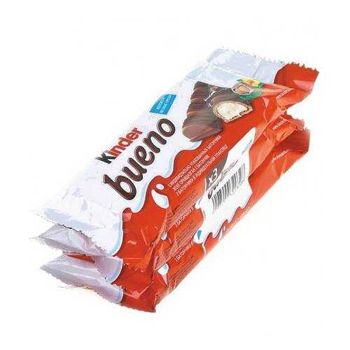 Вафельный батончик Kinder bueno 3*43 г в МЕТРОНОМ