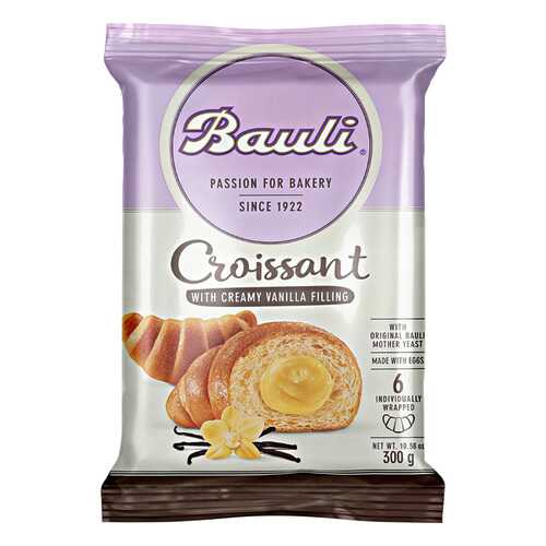 Круассаны Bauli ваниль 6*50 г в МЕТРОНОМ