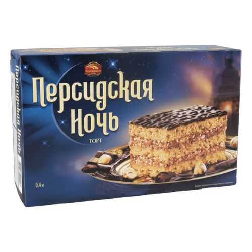 Торт песочный Черемушки с фундуком персидская ночь 400 г в МЕТРОНОМ
